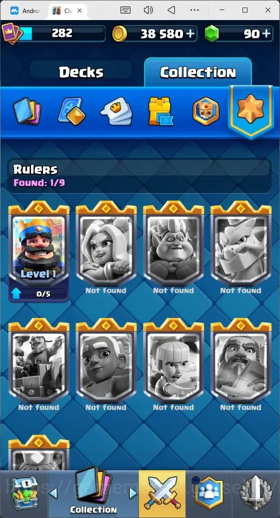 Clash Royale Accounts Mobile |Trophy 2050|1 EVO Cards|1 Hero Card|90 Gem image 12