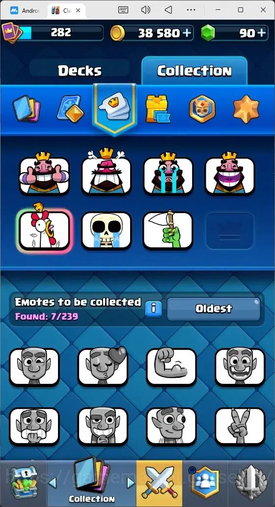 Clash Royale Accounts Mobile |Trophy 2050|1 EVO Cards|1 Hero Card|90 Gem image 9