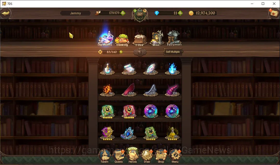 The Seven Deadly Sins: Grand Cross Accounts Global|1,2M CC| Starter CH 4|1 LR+5 UR|Helbram, Me image 10