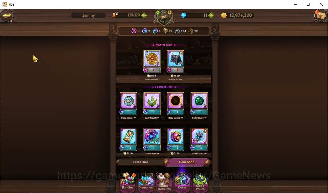 The Seven Deadly Sins: Grand Cross Accounts Global|1,2M CC| Starter CH 4|1 LR+5 UR|Helbram, Me image 9