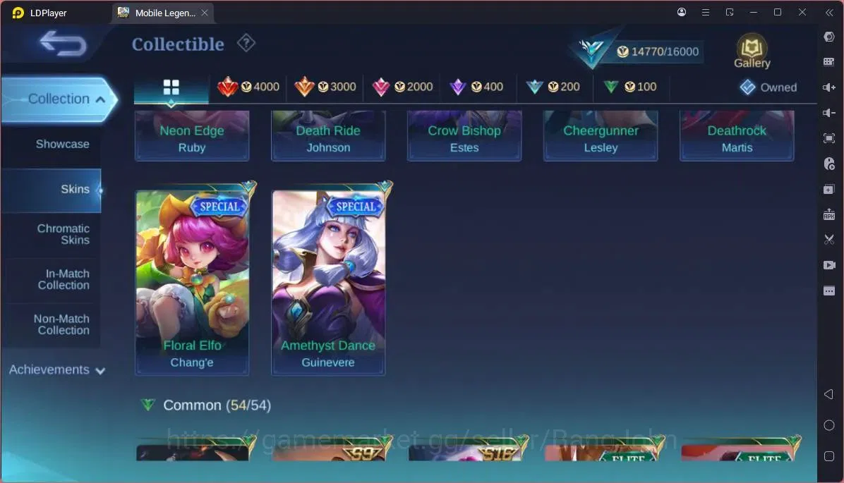 Mobile Legends: Bang Bang Accounts GLOBAL Hero 65 Skin 70|Transformers Roger|Luckybox image 2