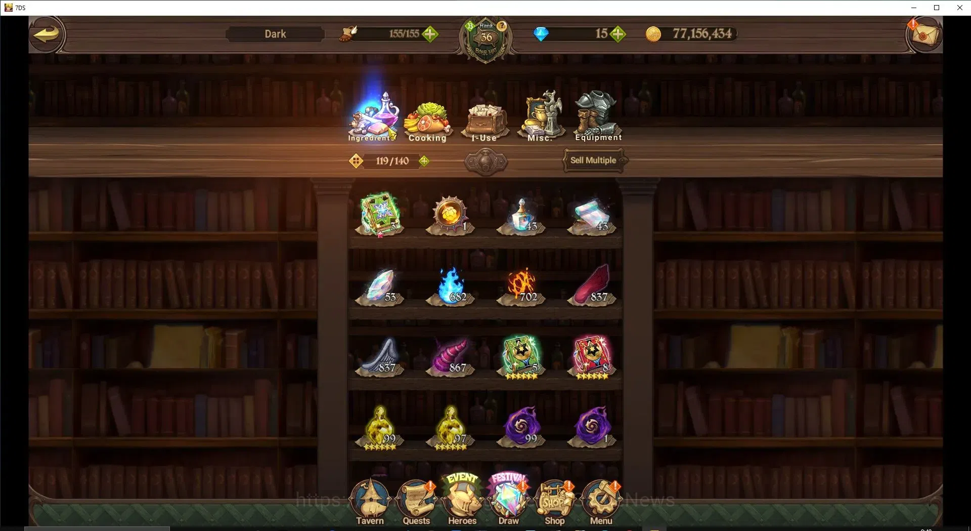 The Seven Deadly Sins: Grand Cross Accounts ASIA|1,4M CC|120 LS+1 LR Selector|3 LR+5 UR|N Meli image 13
