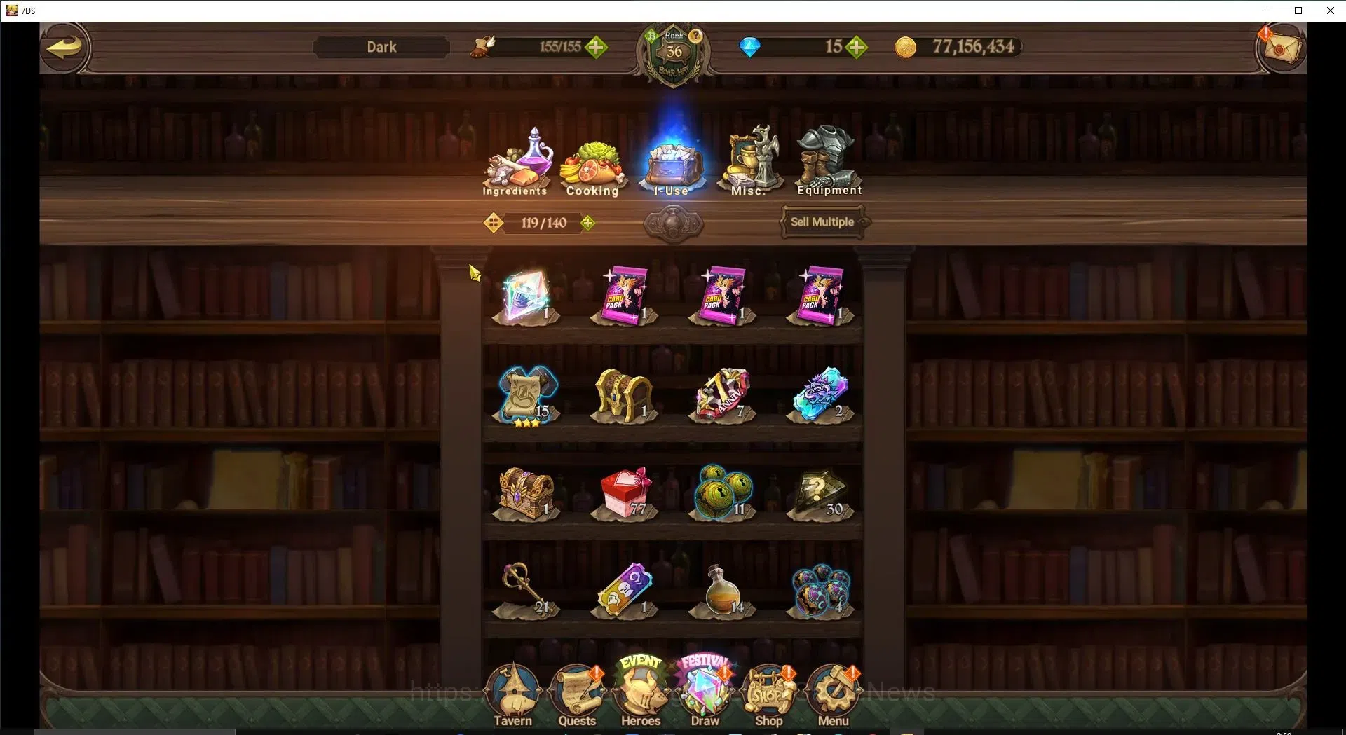 The Seven Deadly Sins: Grand Cross Accounts ASIA|1,4M CC|120 LS+1 LR Selector|3 LR+5 UR|N Meli image 15