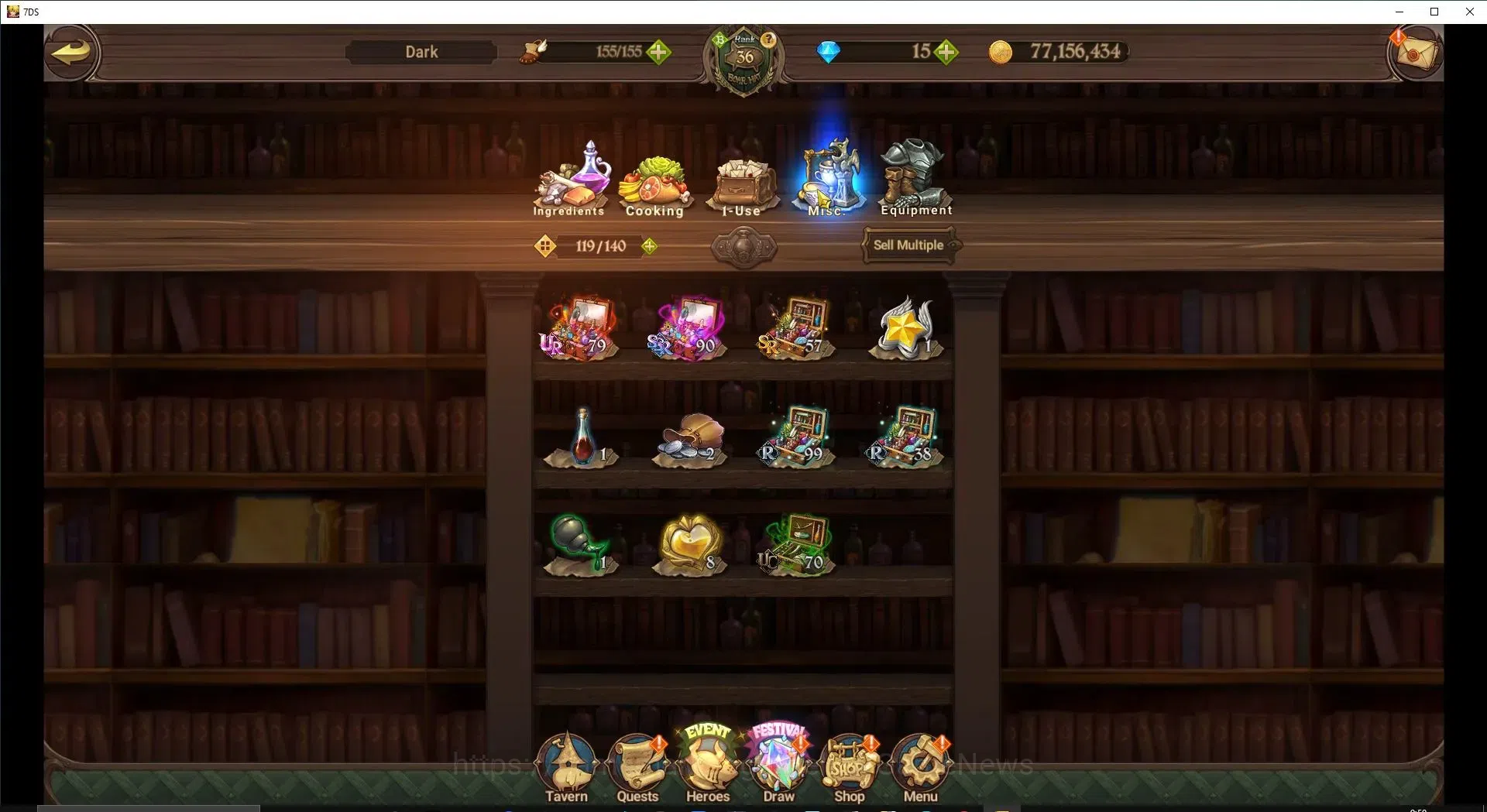 The Seven Deadly Sins: Grand Cross Accounts ASIA|1,4M CC|120 LS+1 LR Selector|3 LR+5 UR|N Meli image 17