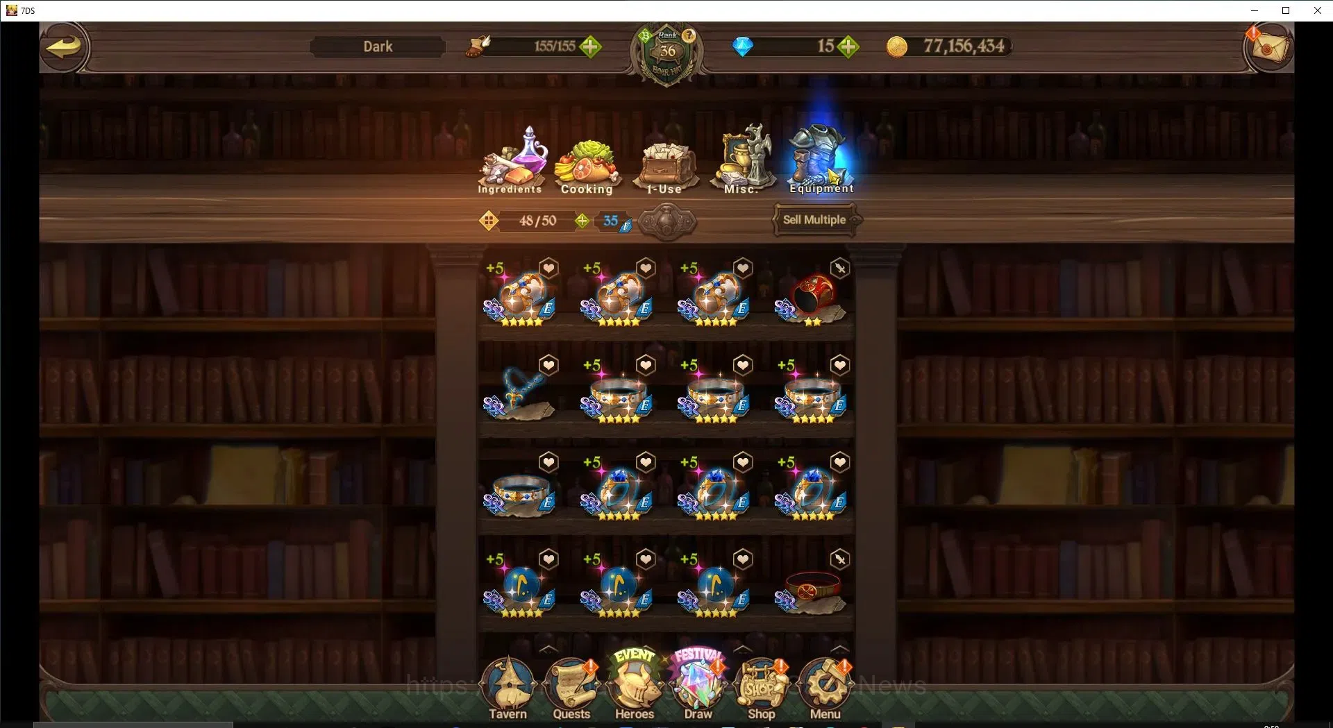 The Seven Deadly Sins: Grand Cross Accounts ASIA|1,4M CC|120 LS+1 LR Selector|3 LR+5 UR|N Meli image 18
