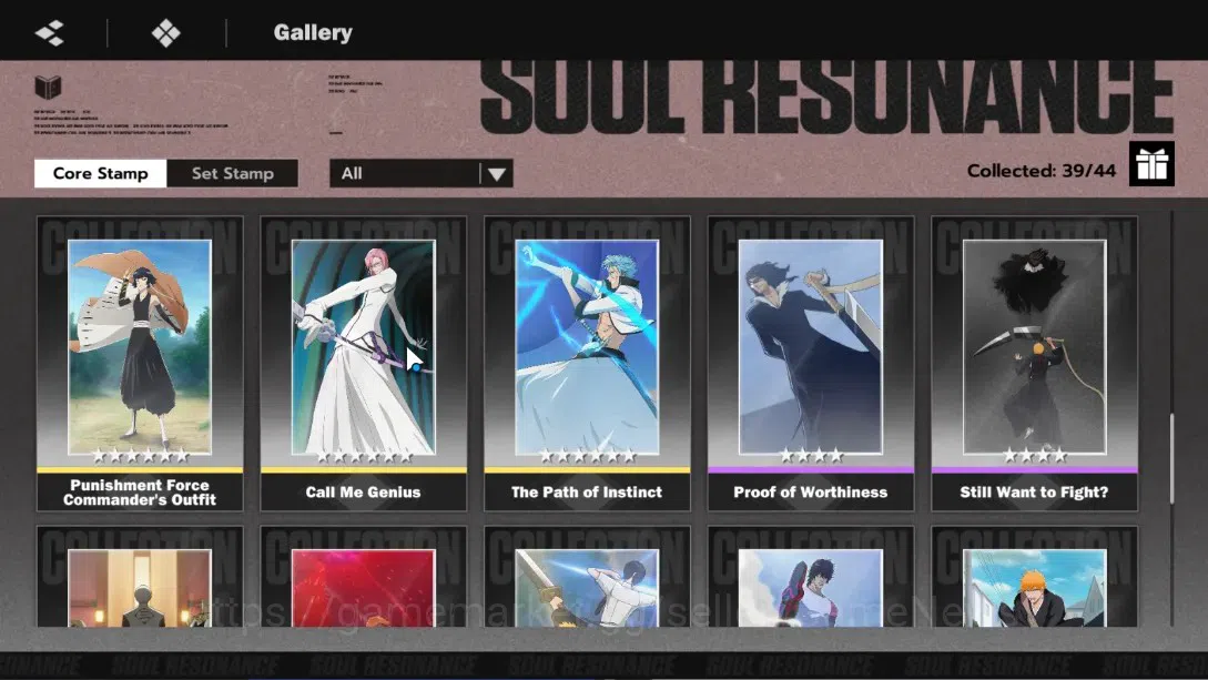 BLEACH: Soul Resonance Accounts NuverseSEA|Lv75|14 SSR [Ichiban,Toshiro,GrimmJow-R image 11