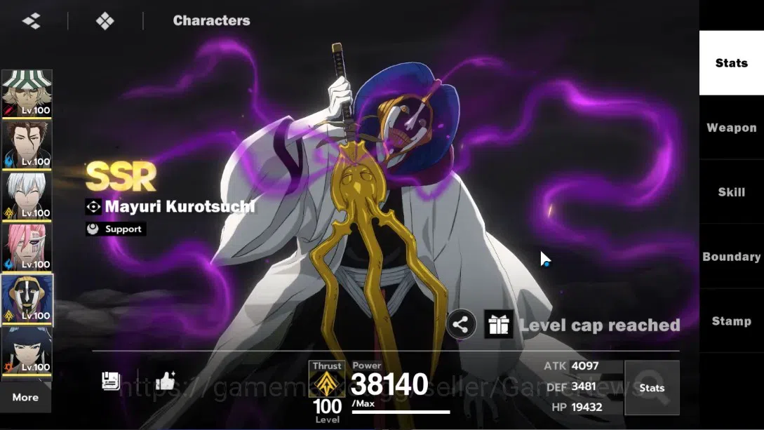 BLEACH: Soul Resonance Accounts NuverseSEA|Lv75|14 SSR [Ichiban,Toshiro,GrimmJow-R image 18