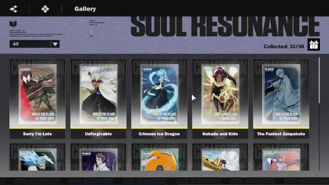 BLEACH: Soul Resonance Accounts NuverseSEA|Lv75|14 SSR [Ichiban,Toshiro,GrimmJow-R image 5