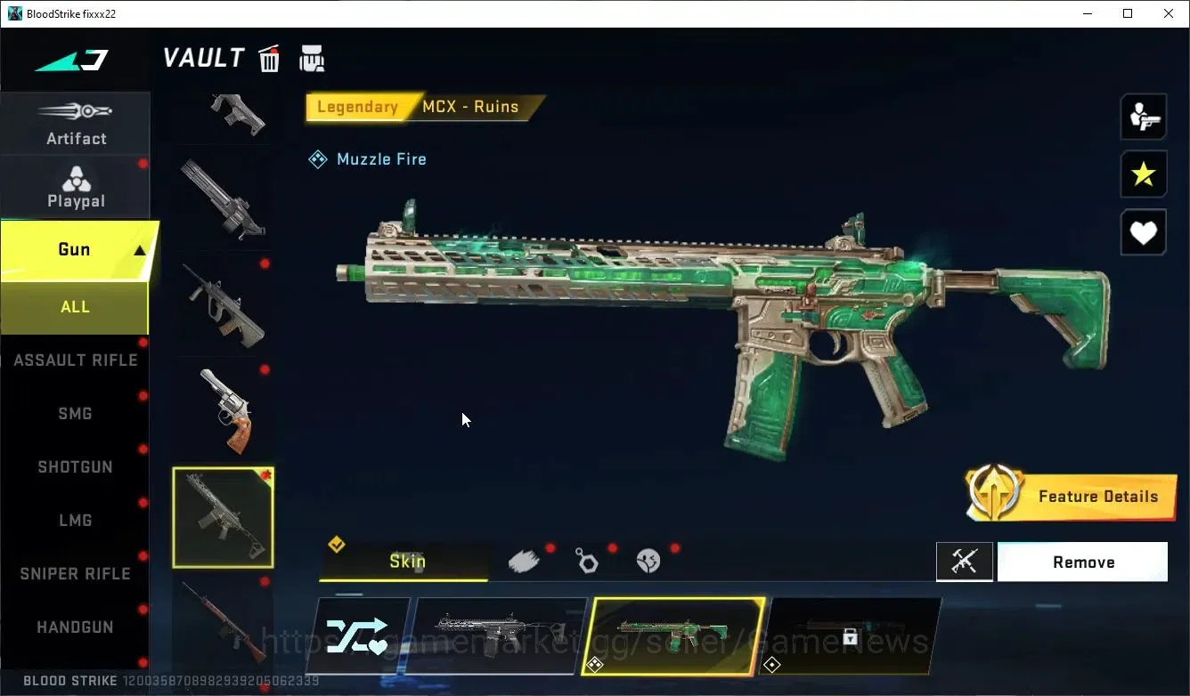 Blood Strike Accounts ASIA|ETERNAL Deser Eagle-Scorpion+Collab 7 DS QBZ9 image 10