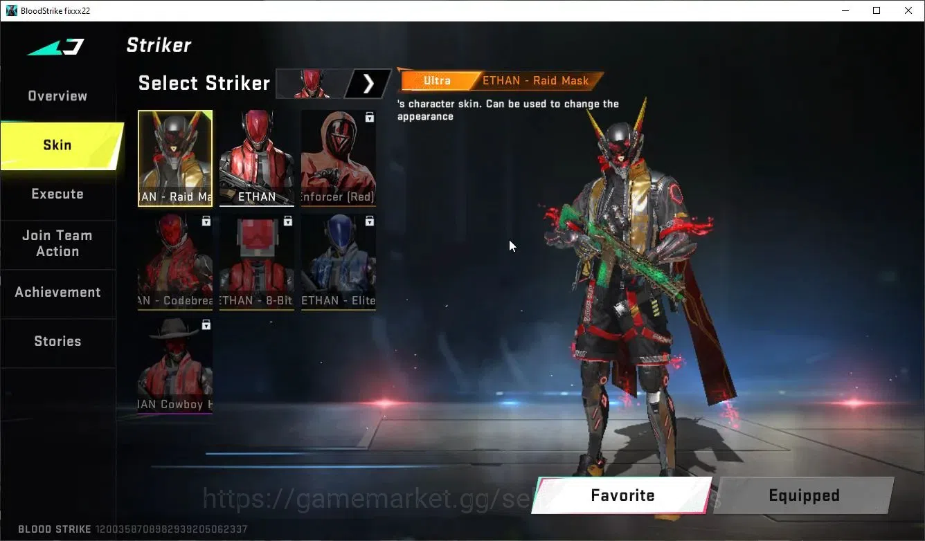 Blood Strike Accounts ASIA|ETERNAL Deser Eagle-Scorpion+Collab 7 DS QBZ9 image 3