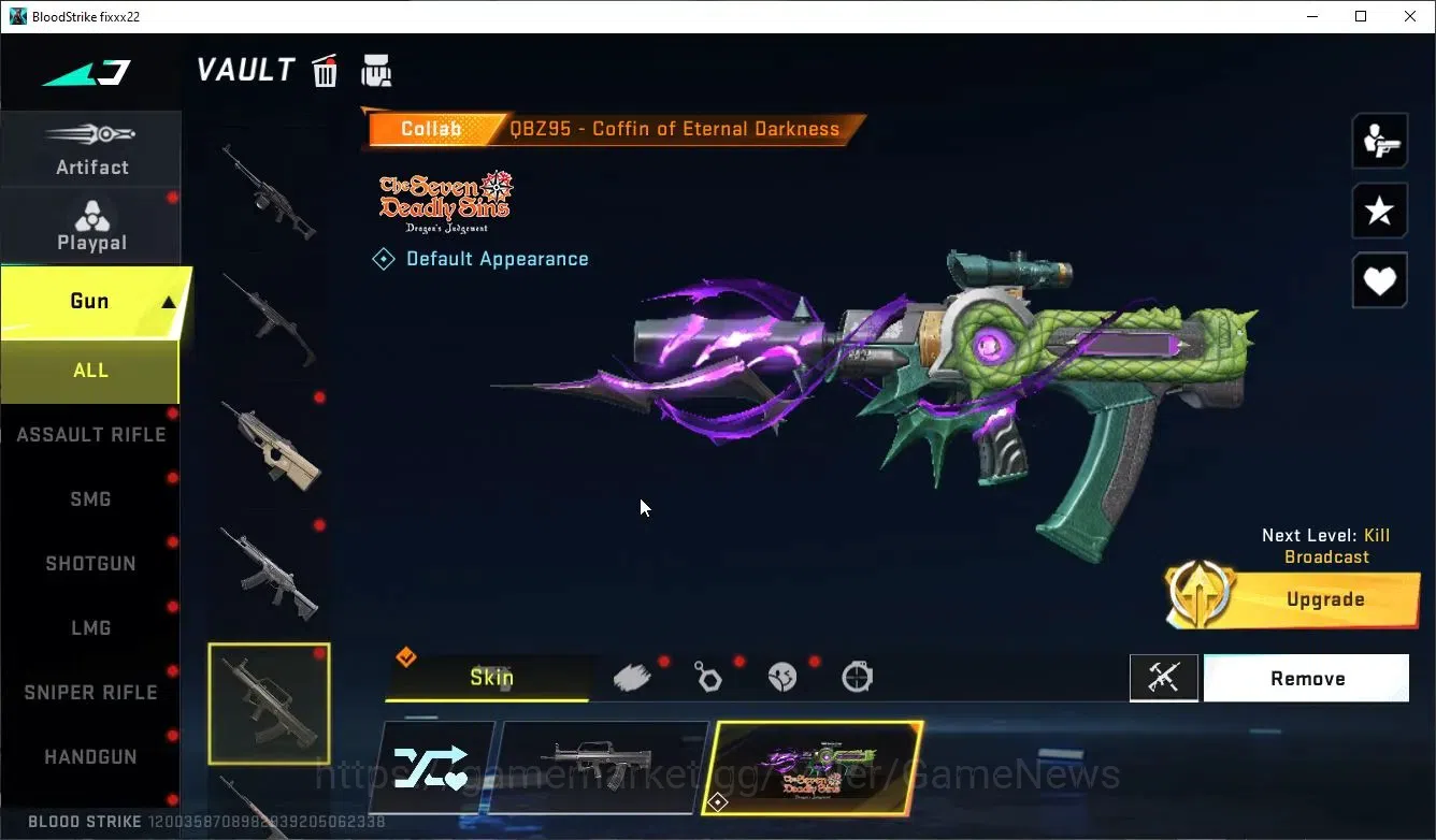 Blood Strike Accounts ASIA|ETERNAL Deser Eagle-Scorpion+Collab 7 DS QBZ9 image 7