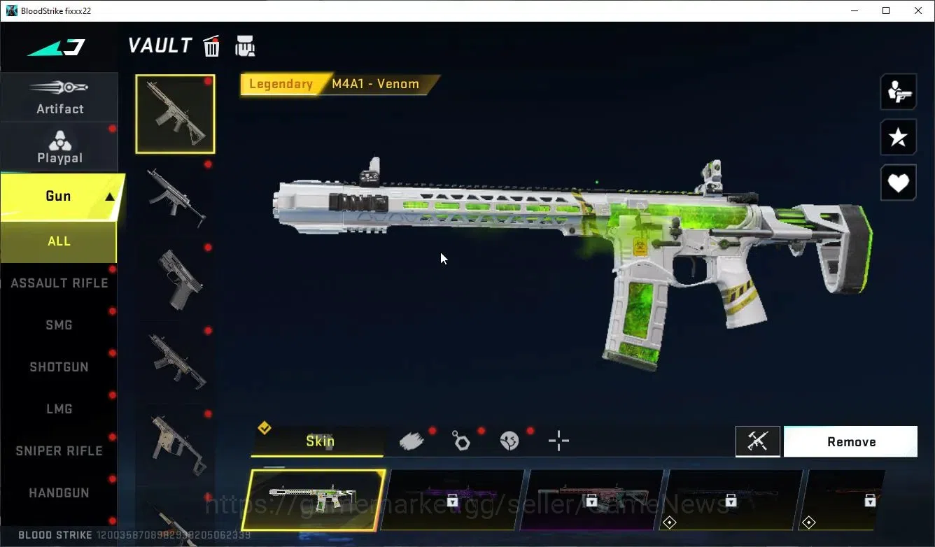 Blood Strike Accounts ASIA|ETERNAL Deser Eagle-Scorpion+Collab 7 DS QBZ9 image 8
