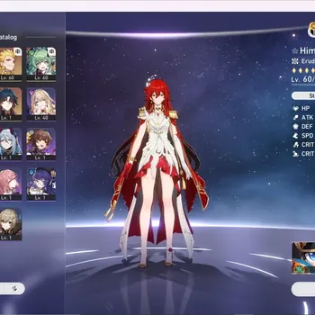Honkai Star Rail Accounts Others ASIA|TL 42|5 Limited|(Himeko Nova, Saber, Gilgamesh, Huohuo, Blade) +Std