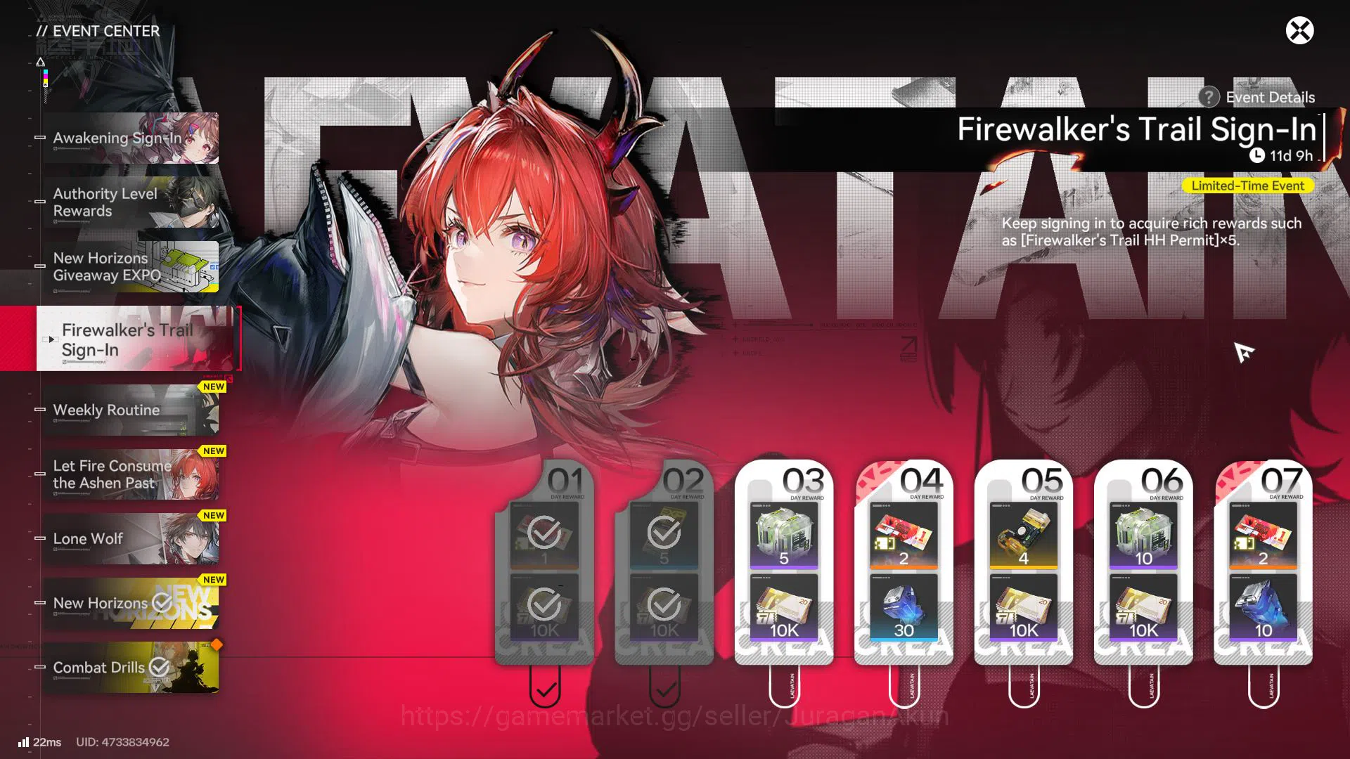 Arknights: Endfield Accounts NA/EU Lv12|Starter 1SSR(Last Rite)9SR(WulfgardP1,Q image 14