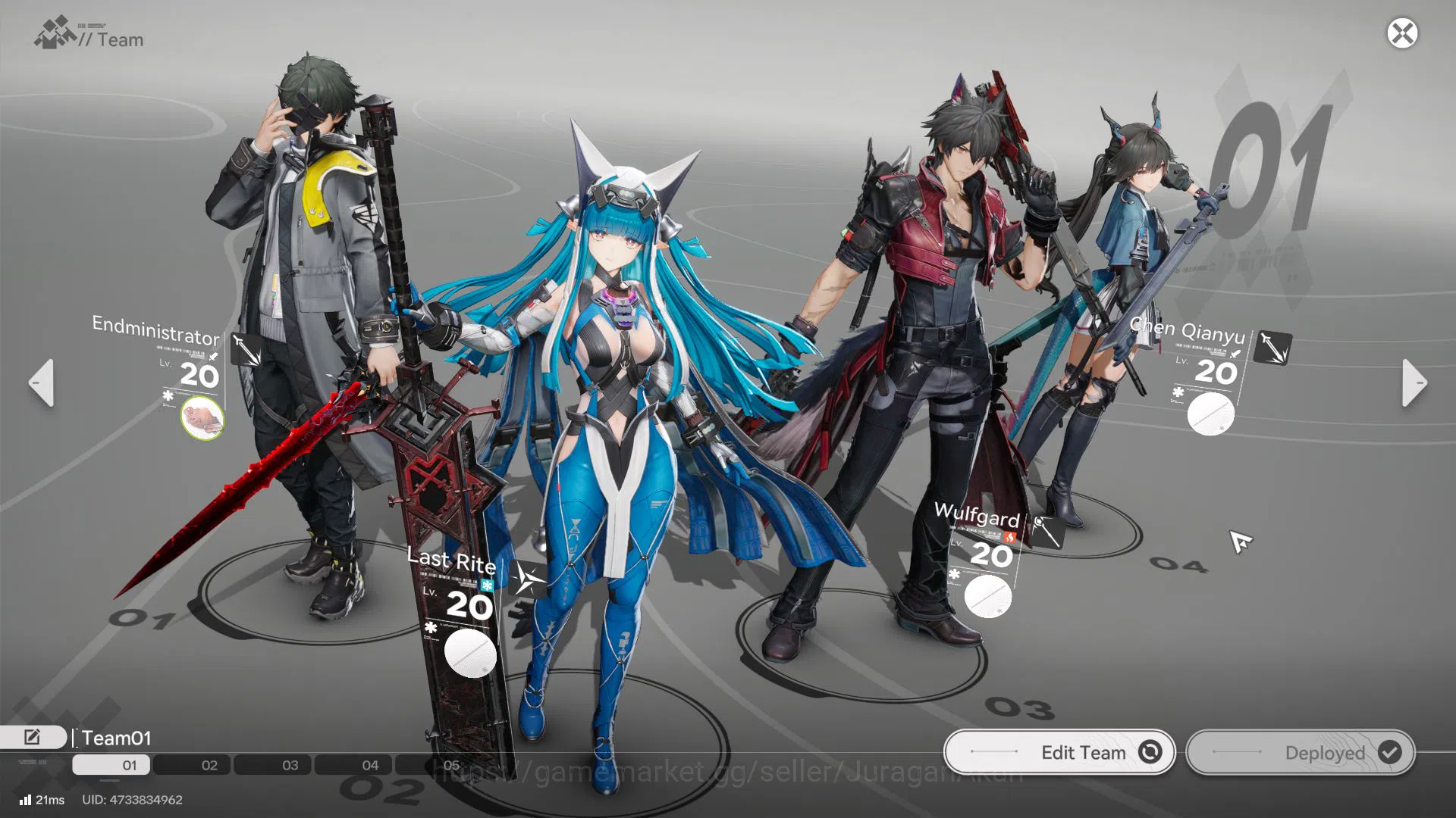 Arknights: Endfield Accounts NA/EU Lv12|Starter 1SSR(Last Rite)9SR(WulfgardP1,Q image 8