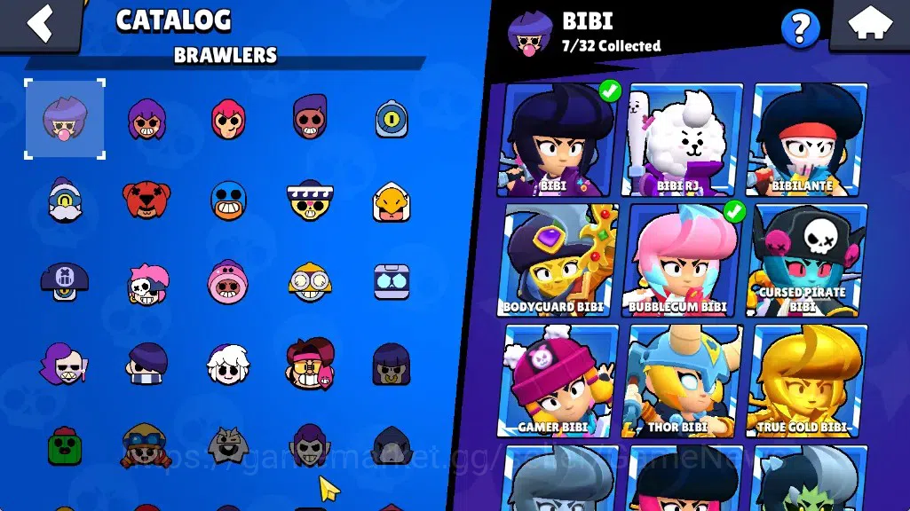 Brawl Stars Accounts 2013 Trophy|19 Brawlers 2 Max|Bibi Full Buffies|2k Bling|1 Prestige|1 Mythic (Gridiron Otis),2 Epic,1 19