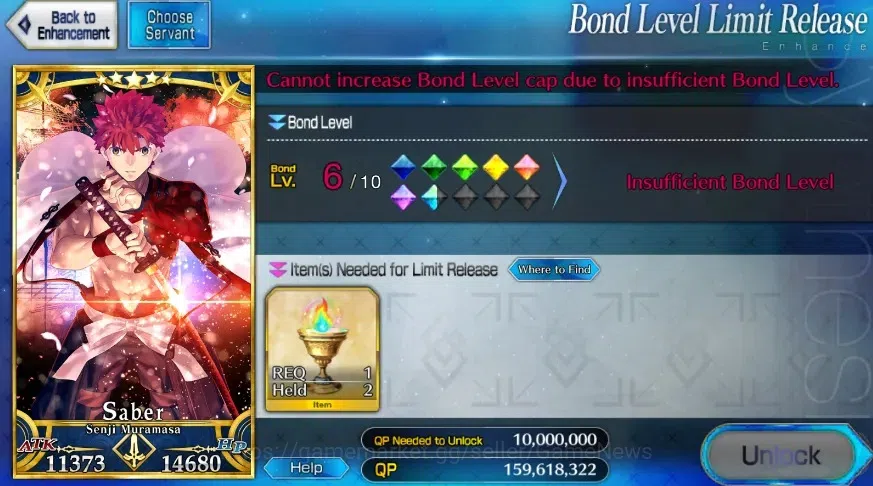 Fate-Grand Order Accounts NA Lv 108|12 limited ssr| Oberon, Hibiki, SenjiMur image 5