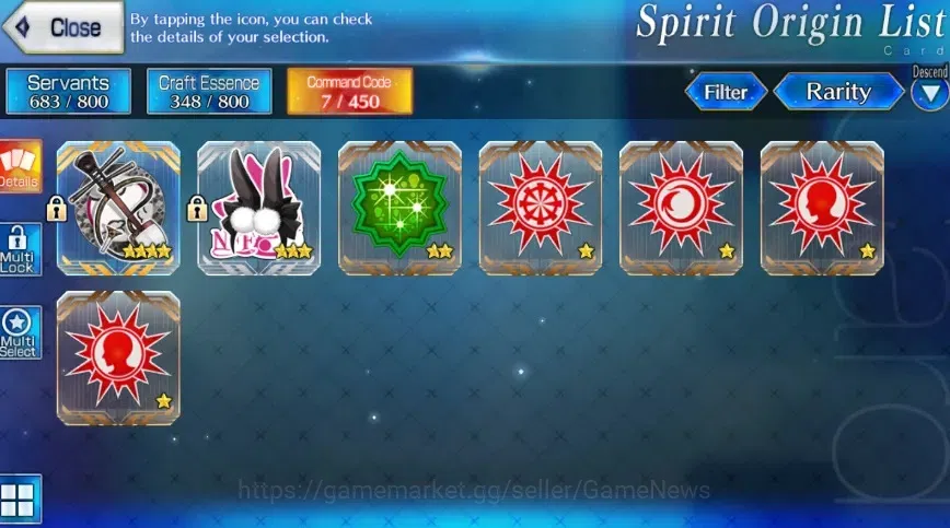 Fate-Grand Order Accounts NA Lv 108|12 limited ssr| Oberon, Hibiki, SenjiMur image 6