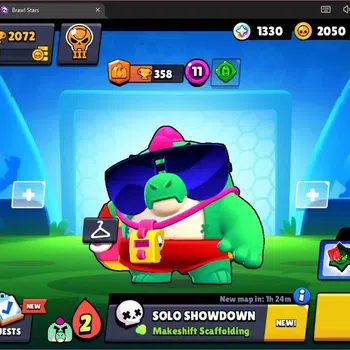 Brawl Stars Accounts Global |2072 Trophy|23 Brawler |1 Max Hypercharge( image 1