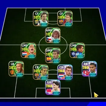 eFootball Accounts Legends & Iconic Players Android|20 Epic Alessandro Del Piero,Javier Saviola,Pavel Nedved,Wesley