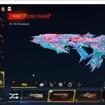 Blood Strike Accounts Collab Skin Asia|ETERNAL Lv2 FN2000,MP7+Melee Ultra Staff|Collab LS Mr Iguana,AOT Female