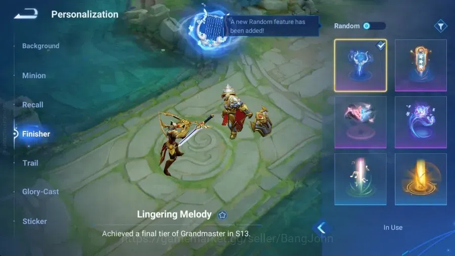 Honor of Kings Accounts Global|111H 84S|Precious Zhang Fei|Legend [Sun Ce& image 11