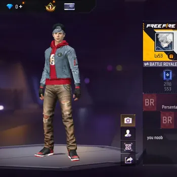 Free Fire Accounts AKUN FREE FIRE LEVEL 53 — SCORPIO LV2, SG2 MAMBA, DAN BUNDLE KOLABORASI