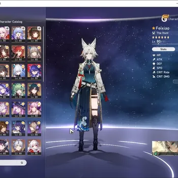 Honkai Star Rail Accounts Others Asia|TL 70|3 Prem Team|31 Limited|(Firefly E1,Castorice,SW999,Hysilens,Acheron,Phainon