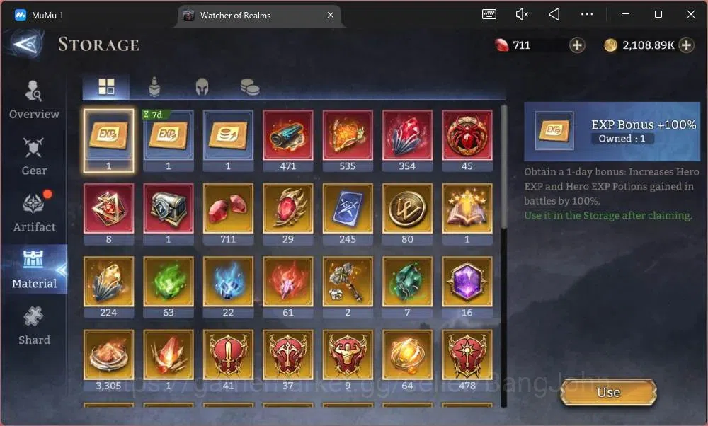 Watcher of Realms Accounts Global 60xx|Power 1,2M|4 Lord Aracha,Rygar,Torodor image 13