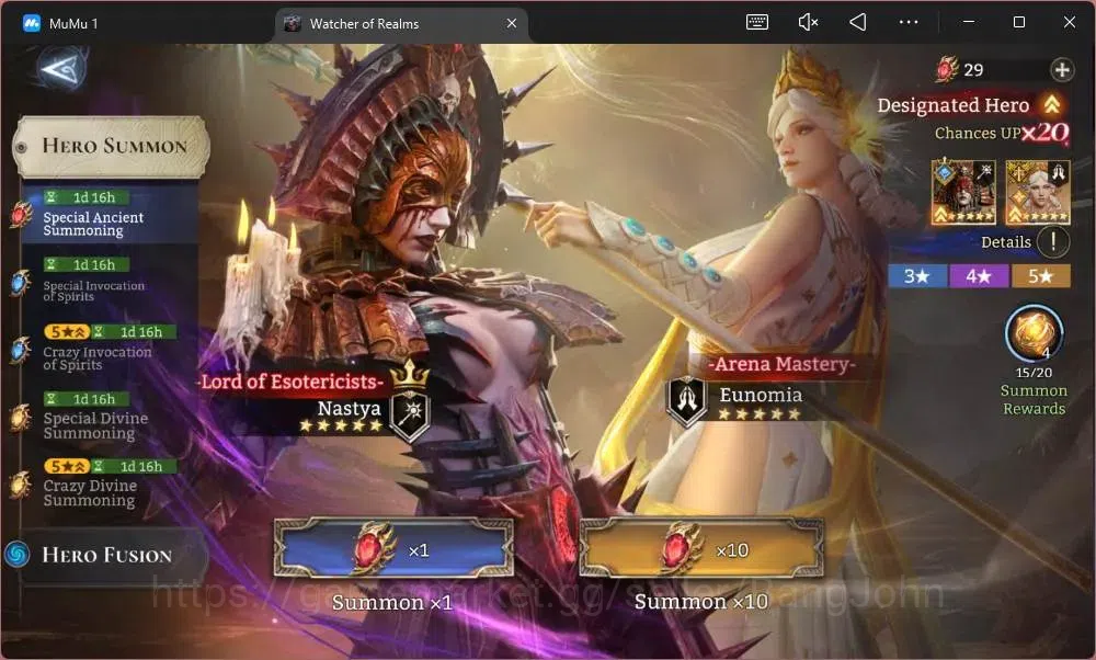 Watcher of Realms Accounts Global 60xx|Power 1,2M|4 Lord Aracha,Rygar,Torodor image 17