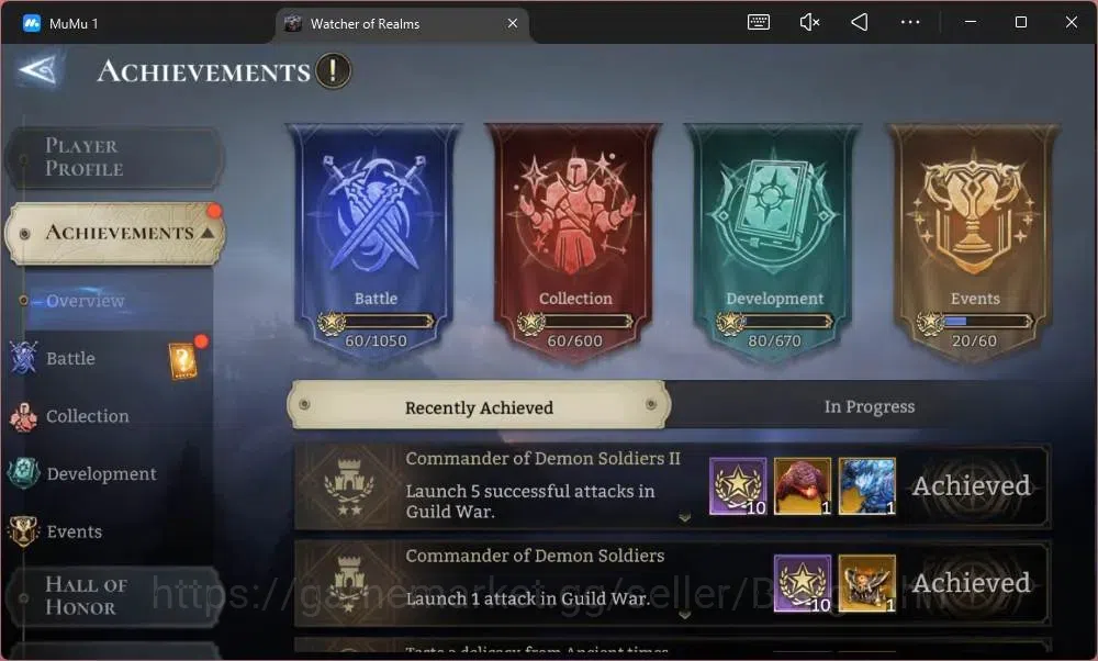 Watcher of Realms Accounts Global 60xx|Power 1,2M|4 Lord Aracha,Rygar,Torodor image 2