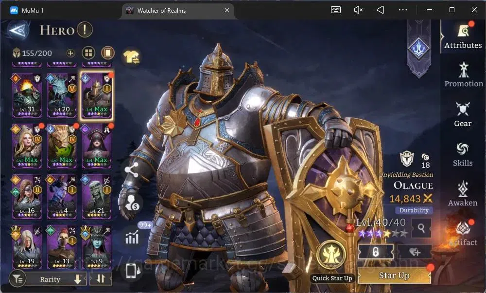 Watcher of Realms Accounts Global 60xx|Power 1,2M|4 Lord Aracha,Rygar,Torodor image 20