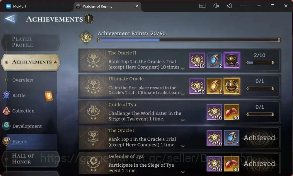 Watcher of Realms Accounts Global 60xx|Power 1,2M|4 Lord Aracha,Rygar,Torodor image 6