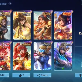 Mobile Legends: Bang Bang Accounts Collector Global|115 Hero|Skin 143|Expert|LUNAR Change|Blazing Franco Layla
