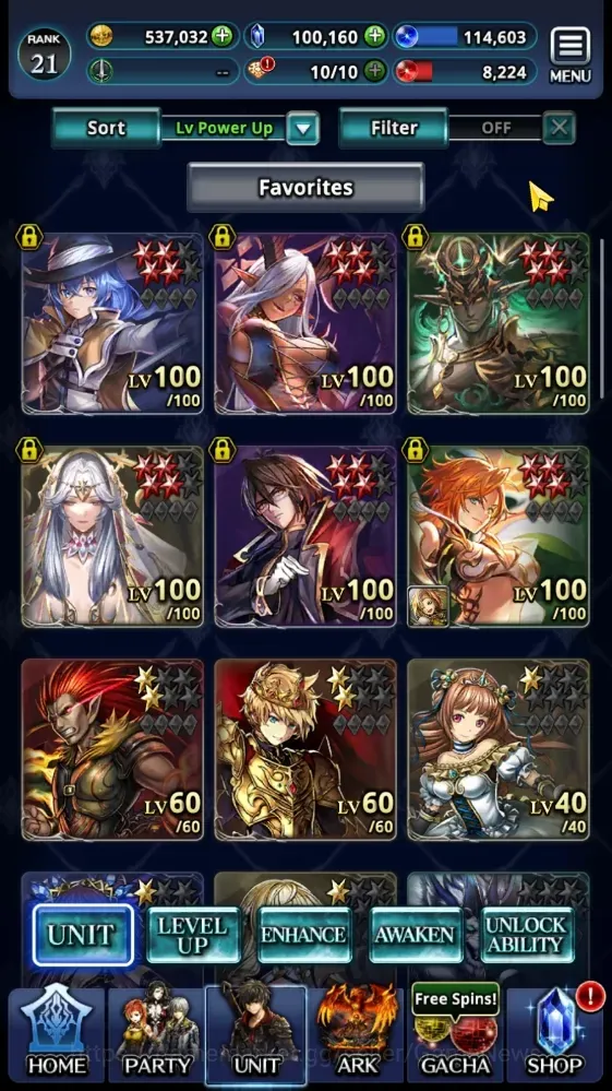 Last Cloudia Accounts Mid‑Game Global|Rank 21|100k Crystal|MushokuTensei(Roxy Migurdia)|(AoG Eber,FK Aernewisse,G 1