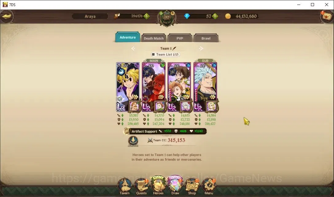 The Seven Deadly Sins: Grand Cross Accounts ASIA|4,5M CC|10 LS+57 DM|7 LR+11 UR+Collab ReZero| image 12