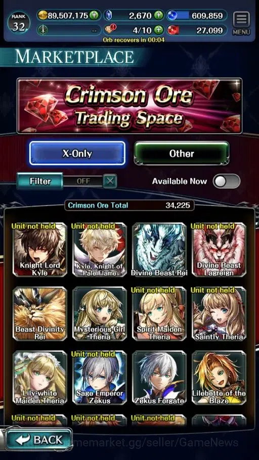 Last Cloudia Accounts Endgame GLOBAL END| Collab (Tilith,Vargas,Oracle,Rena,Hinata,etc 15