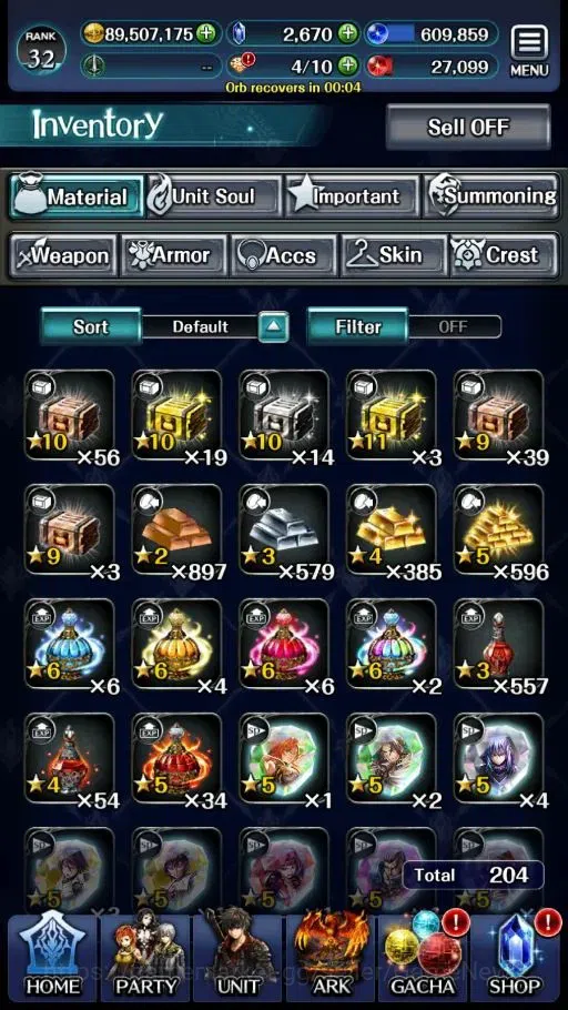 Last Cloudia Accounts Endgame GLOBAL END| Collab (Tilith,Vargas,Oracle,Rena,Hinata,etc 16