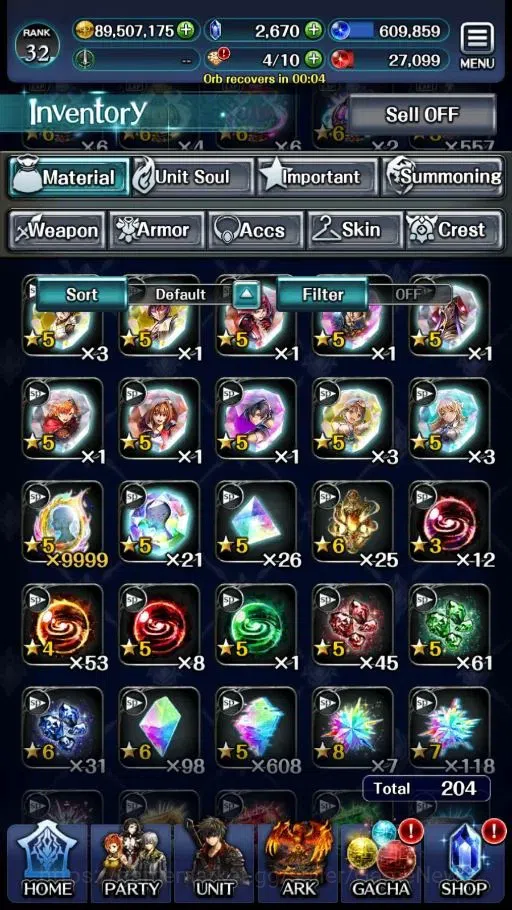 Last Cloudia Accounts Endgame GLOBAL END| Collab (Tilith,Vargas,Oracle,Rena,Hinata,etc 17