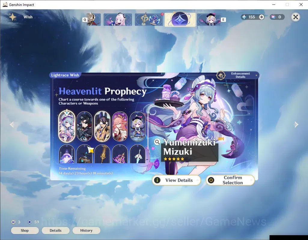 Genshin Impact Accounts ASIA|AR 27|2 Limited + 2 (*5 Standard)|Navia,Yelan image 11