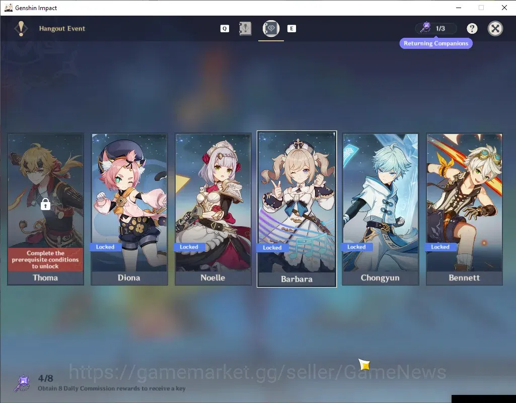 Genshin Impact Accounts ASIA|AR 27|2 Limited + 2 (*5 Standard)|Navia,Yelan image 15