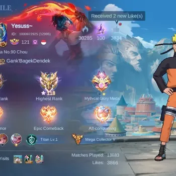 Mobile Legends: Bang Bang Accounts Collector Global|494S|MEGA|LEGEND Johnson,SF Paquito,NARUTO,SW Cyclops,HxH Dyrroth