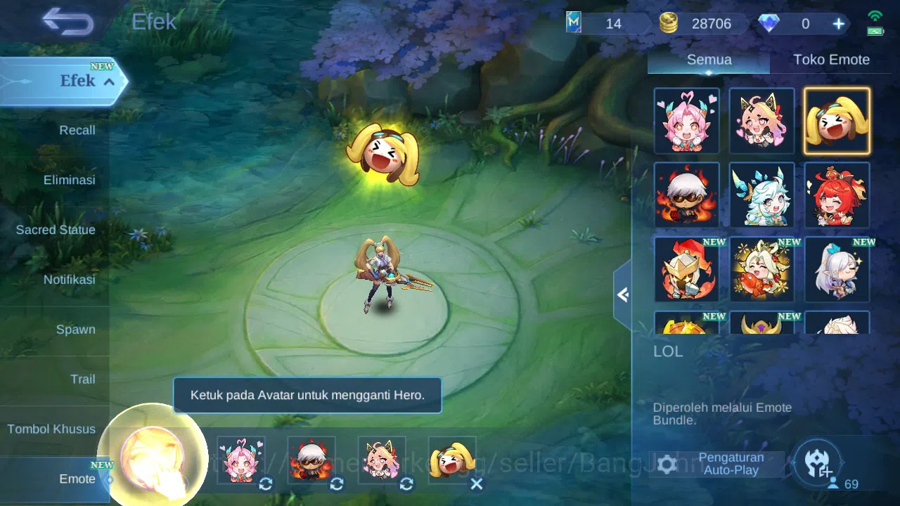 Mobile Legends: Bang Bang Accounts GLOBAL Hero 69 Skin 115 Prime Claude | CC Nata | P image 12