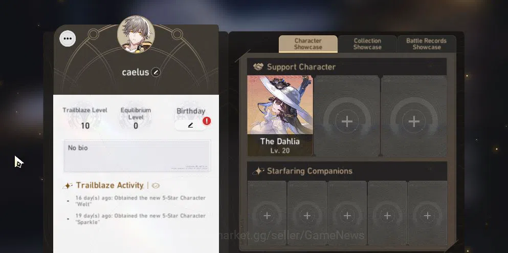 Honkai Star Rail Accounts Asia | TL 10 | Starter | 4 Limited | Sparkle ,The  image 2