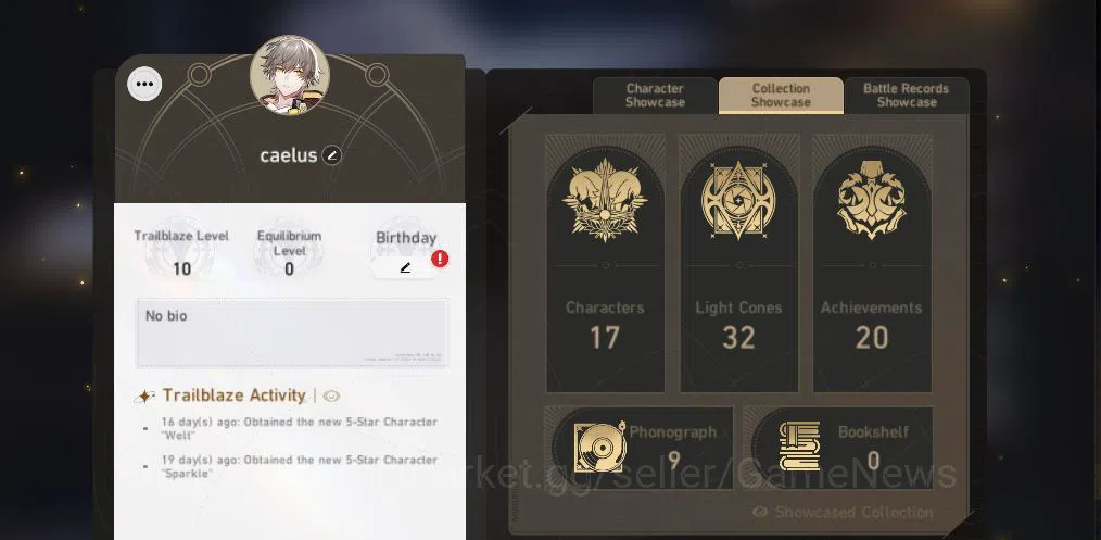Honkai Star Rail Accounts Asia | TL 10 | Starter | 4 Limited | Sparkle ,The  image 3