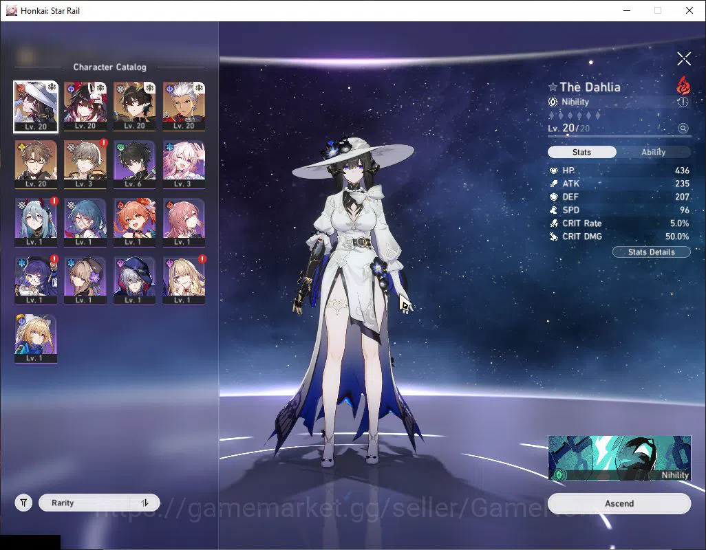 Honkai Star Rail Accounts Asia | TL 10 | Starter | 4 Limited | Sparkle ,The  image 4