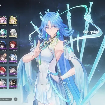 Wuthering Waves Accounts Others Asia |UL 56|3 Limited ( Qingxiao RC 6 +Signature, Denia, Rebecca ) +3 Std Char|DB Lv