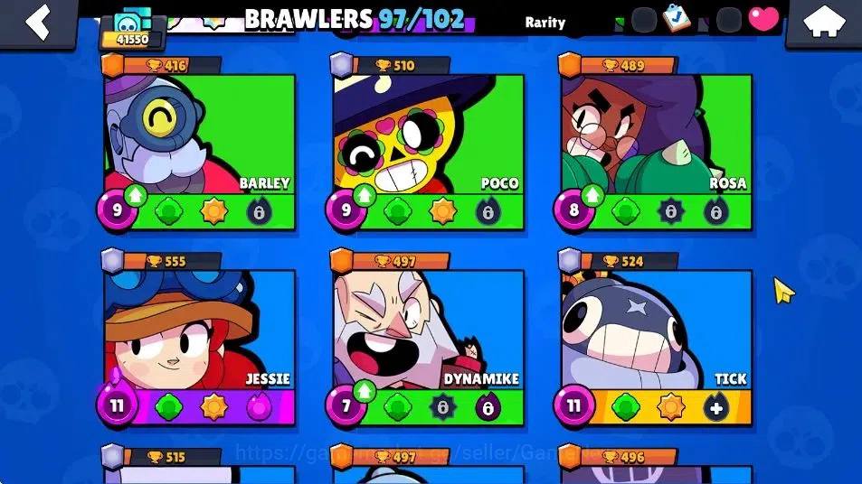 Brawl Stars Accounts 41k Trophy|14K Bling |97 Brawler 22 Max Lv|1 UL Ka image 12