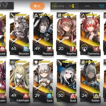 Arknights Accounts Starter Global|Lv37|Starter 2 Limited(Wang,Rosmontis)total 17B6(Ascalon,Saria,Mountain etc)|Check