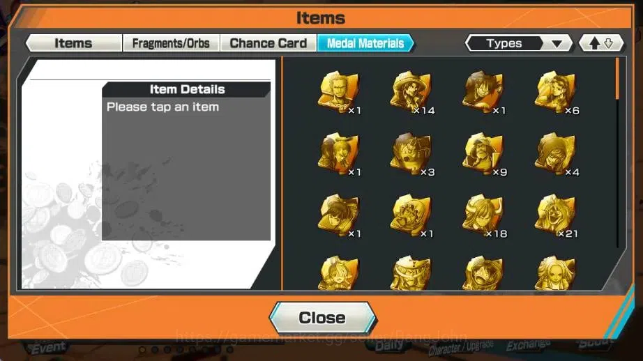 One Piece Bounty Rush Accounts High-End Global | EX 2 |2 Max | PR 17 | Gol D. Roger Max, St. Jaygarcia Satrun Max | RD 46 10